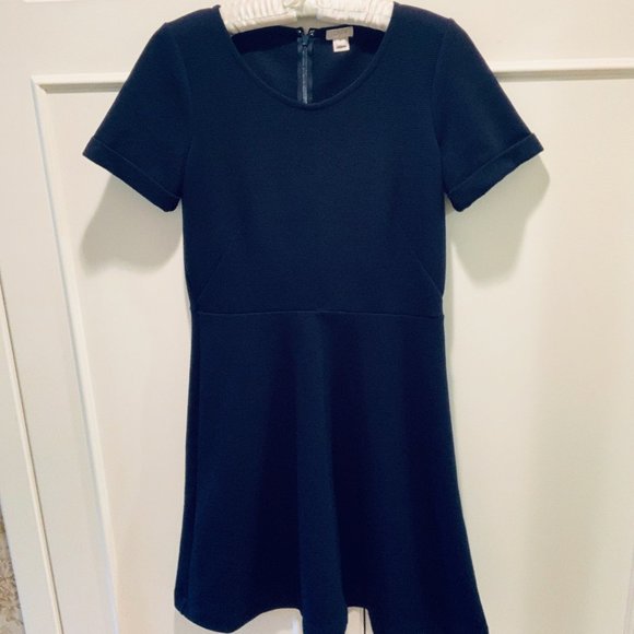 J. Crew Factory Dresses & Skirts - J. Crew Factory Navy Fit & Flare Dress Size 8